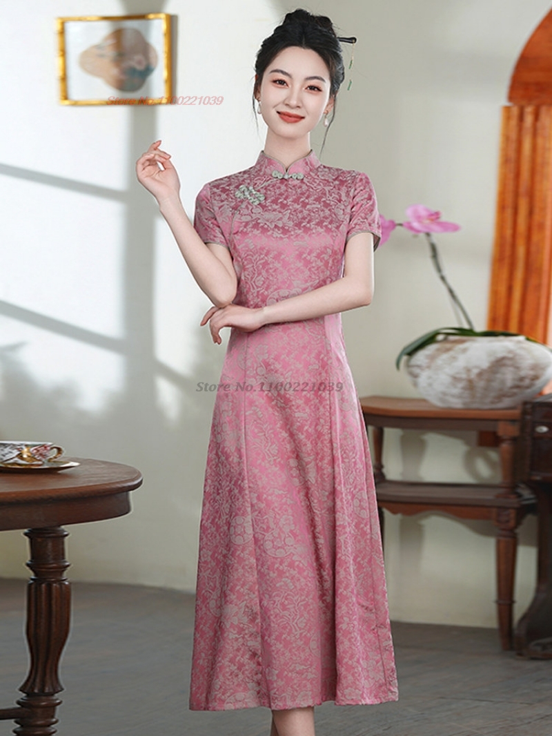 Ao Dai Vietnam Dress - 2026 vietnam vintage dress aodai national