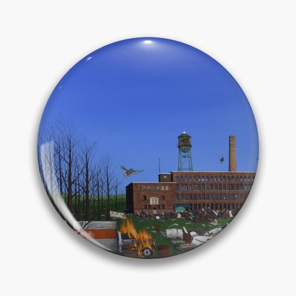 Ethnic Modern Fashion - Title Fight Shed Soft Button Pin