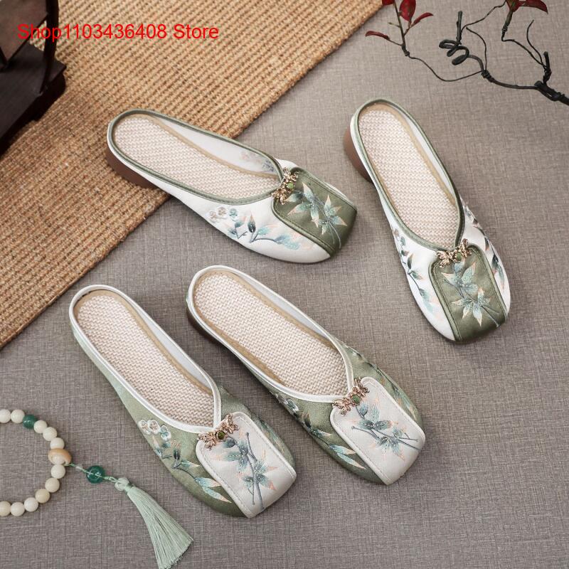 New Embroidered Slippers for H - Ethnic Fashion In 评论和价格