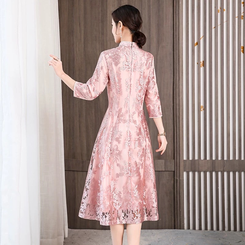 Elegant Women Aodai Vietnam Ch - Ao Dai Vietnam Dress 评论和价格