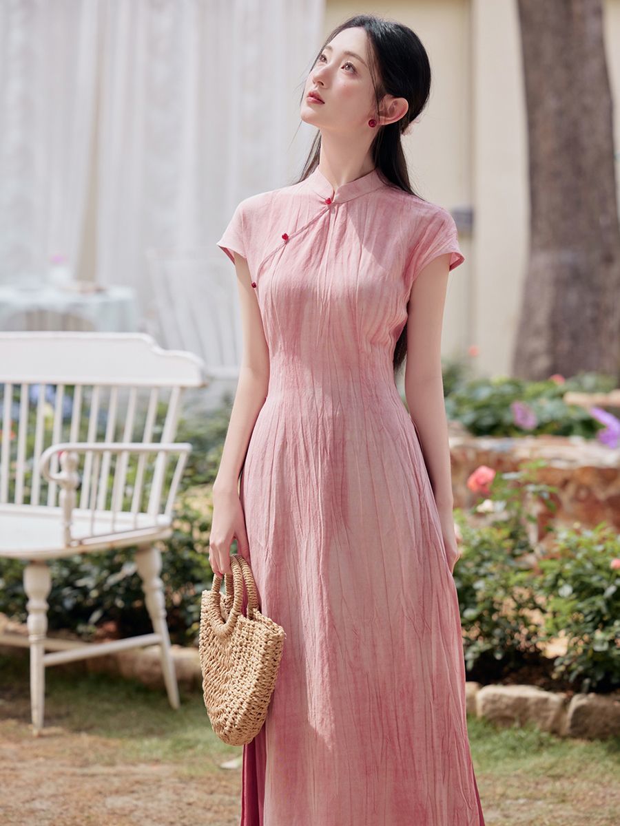 Spring summer vietnam aodai ch - Ao Dai Vietnam Dress 评论和价格