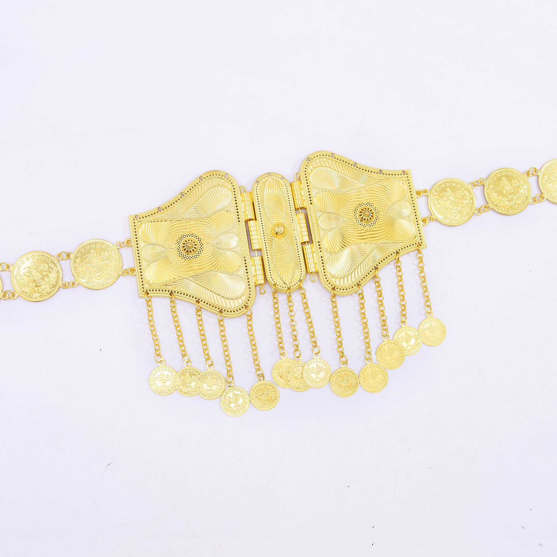 Vintage Golden Coin Tassel Wai - Ethnic Boho Fashion 评论和价格