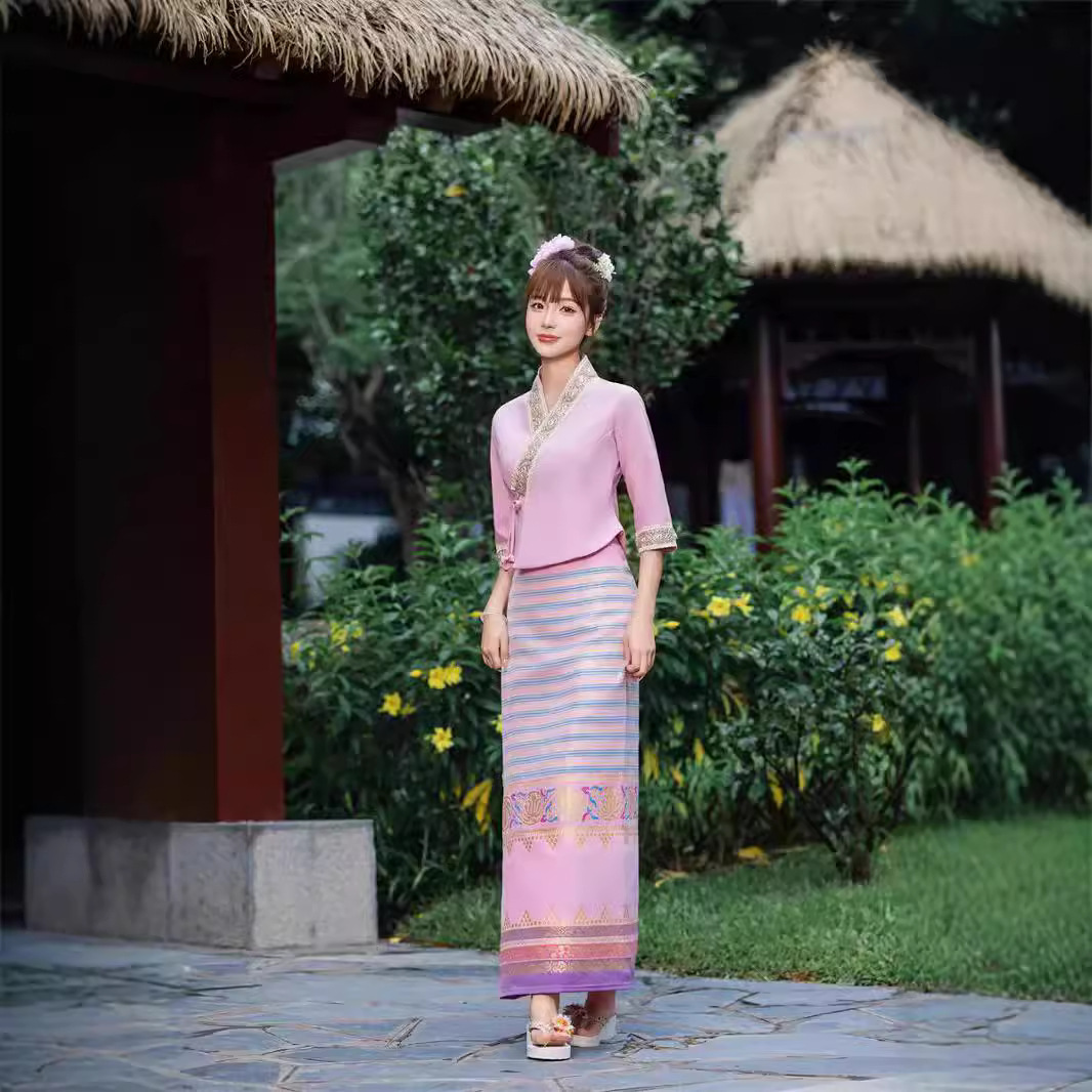 Thailand Myanmar women Dai clo - Batik Sarong Wrap 评论和价格