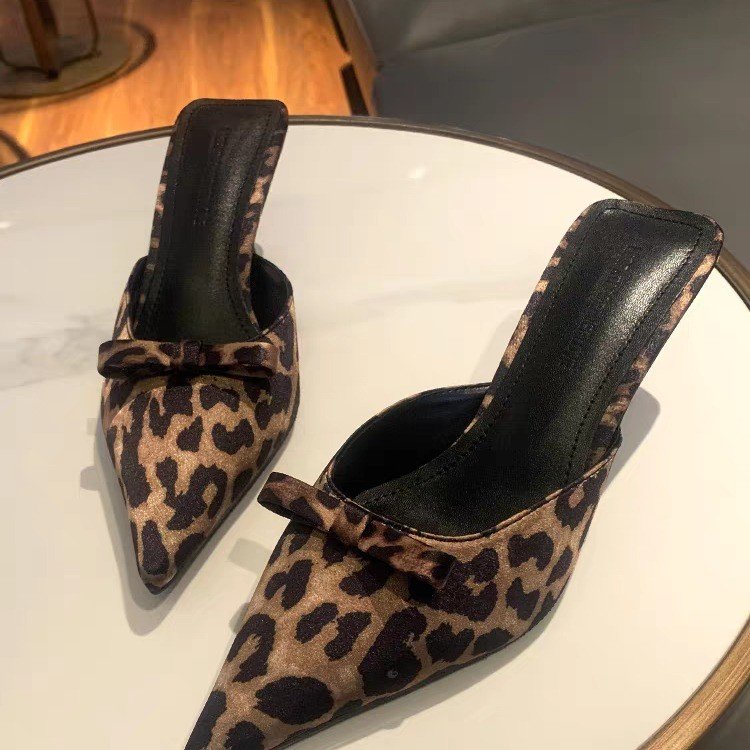 women's leopard-print pointed  - Ethnic Fashion In 评论和价格