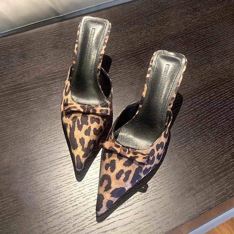 women's leopard-print pointed  - Ethnic Fashion In 评论和价格