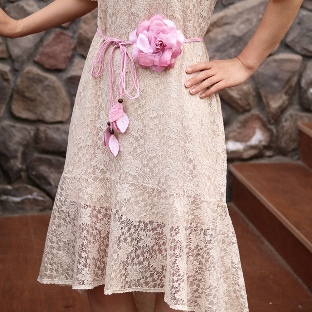 Fashion Vintage Flower Waist C - Ethnic Boho Fashion 评论和价格