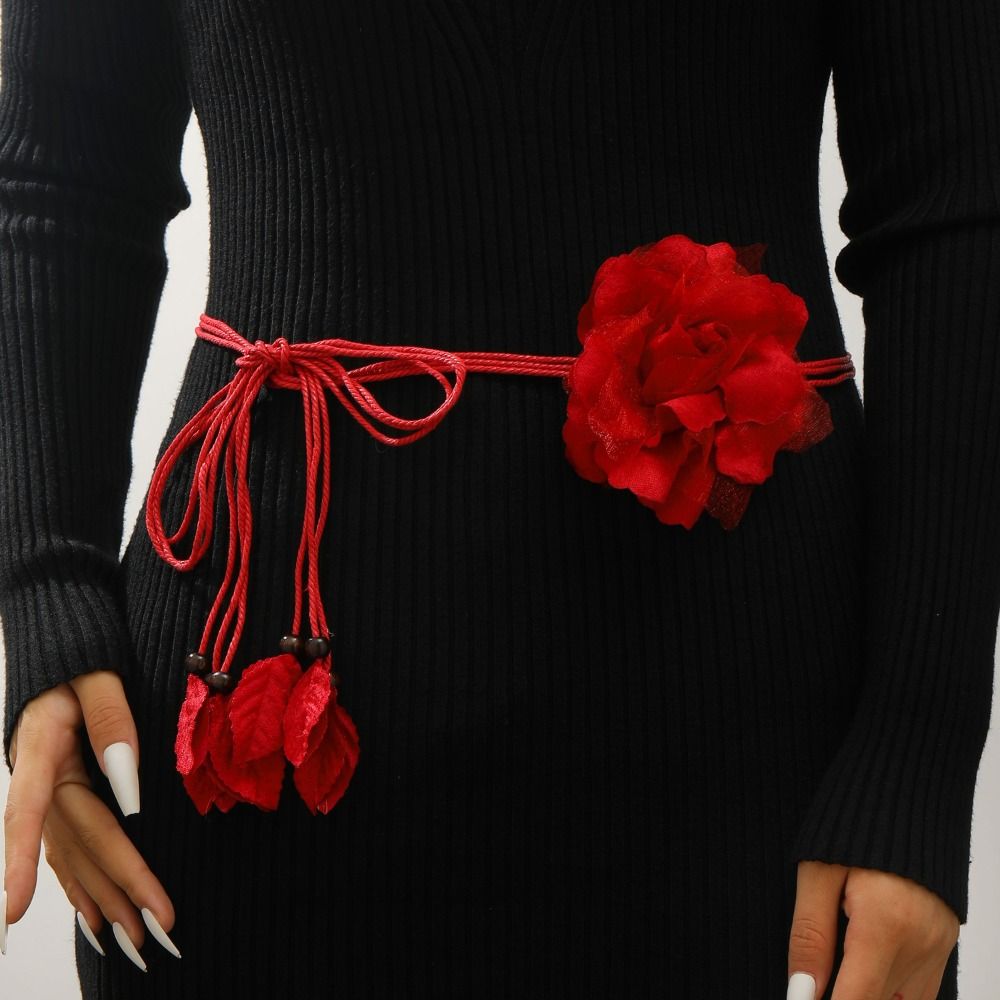 Fashion Vintage Flower Waist C - Ethnic Boho Fashion 评论和价格
