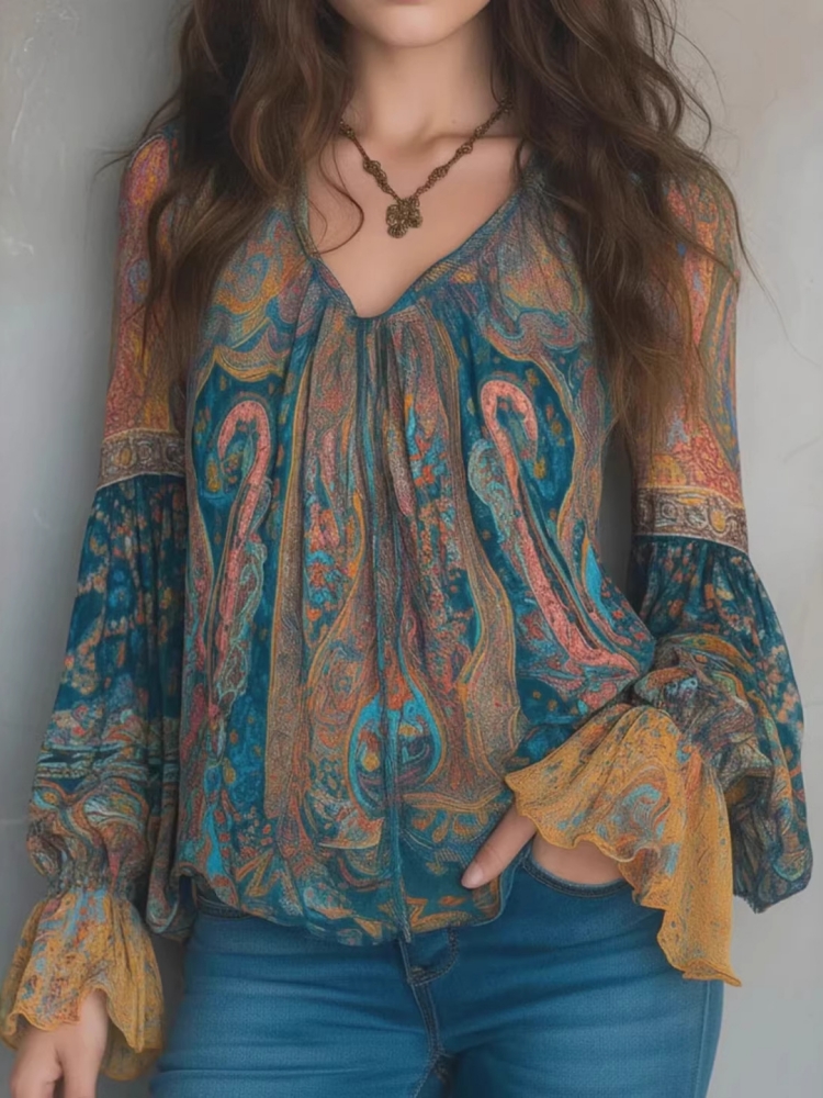 Ethnic Women Vintage Bohemian  - Ethnic Boho Fashion 评论和价格