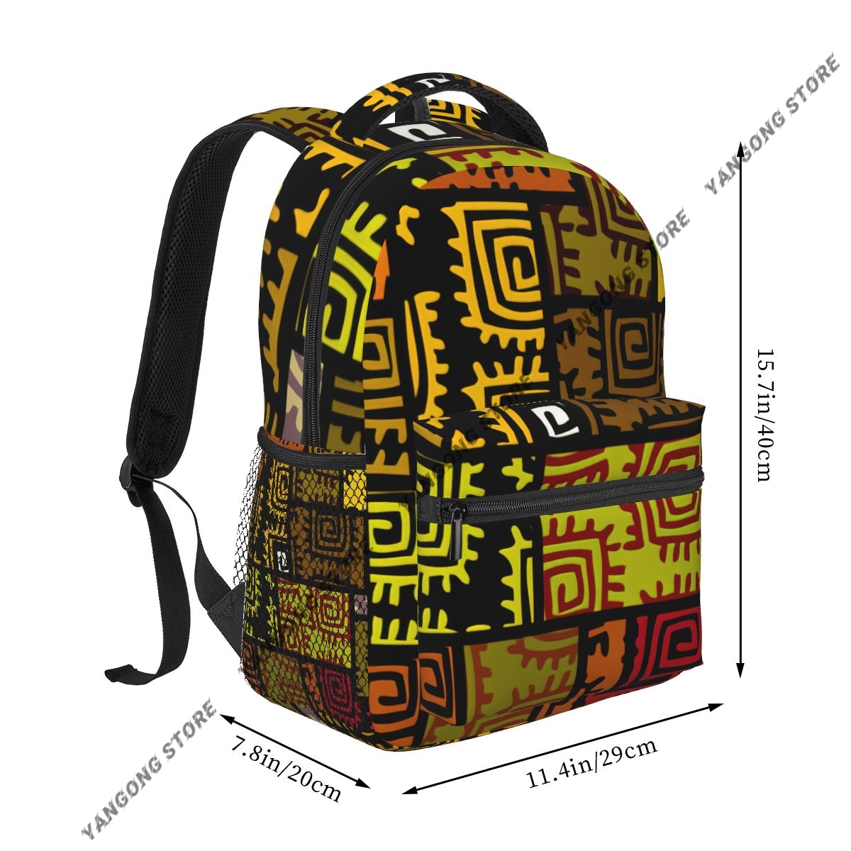 Fashion Backpack Women Men Uni - Ethnic Fashion Images 评论和价格