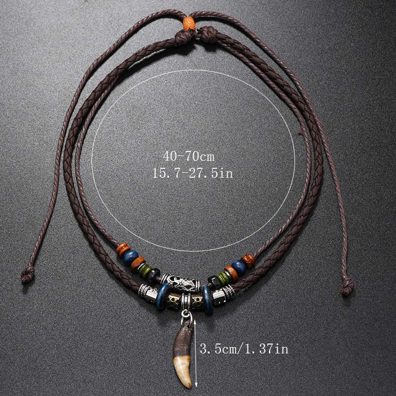 Vintage Ethnic Style Double La - Ethnic Fashion Pk 评论和价格