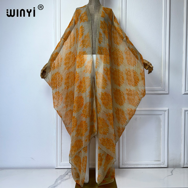 WINYI maxi kimono summer Persp - Kaftan Women Boho 评论和价格