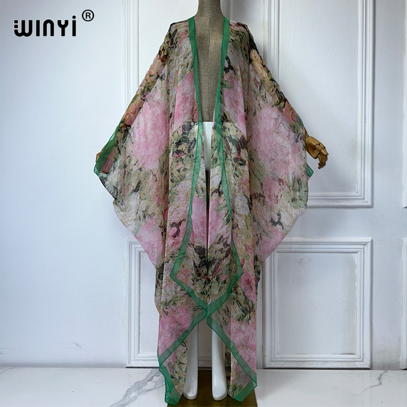 WINYI maxi kimono summer Persp - Kaftan Women Boho 评论和价格