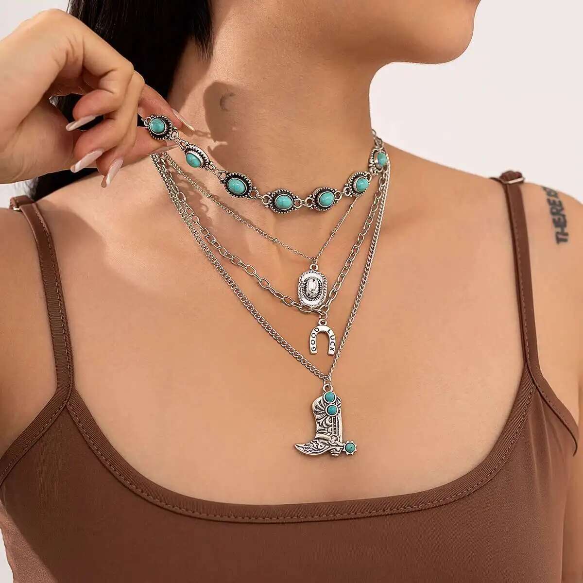 Ingemark 4Pcs/Set Ethnic Blue  - Ethnic Fashion Trends 2025 评论和价格