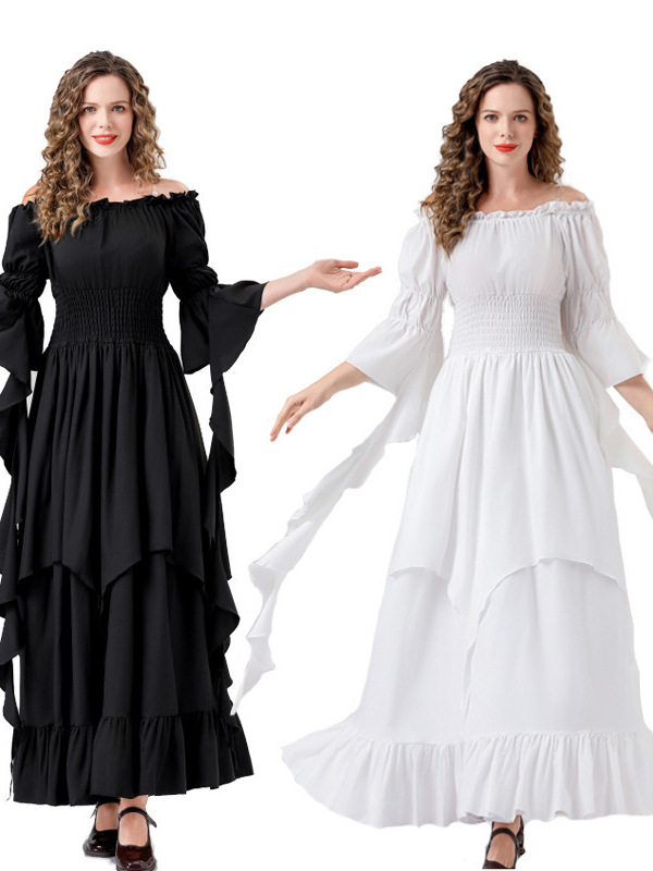 Halloween Medieval Dance Dress - Ethnic Fashion Trends 2026 评论和价格