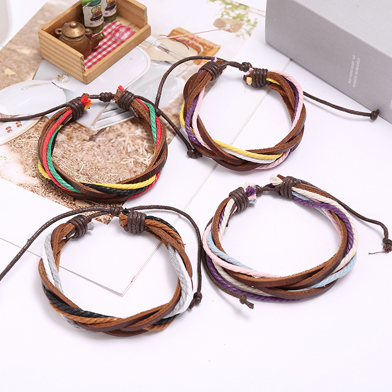 New Handmade Woven Rope Genuin - Ethnic Fashion Pk 评论和价格