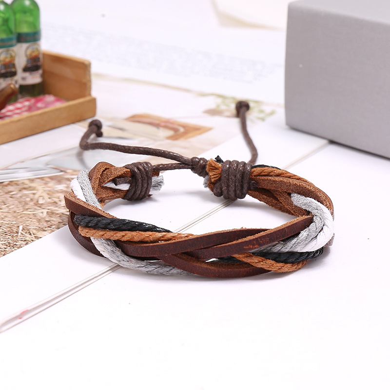 New Handmade Woven Rope Genuin - Ethnic Fashion Pk 评论和价格