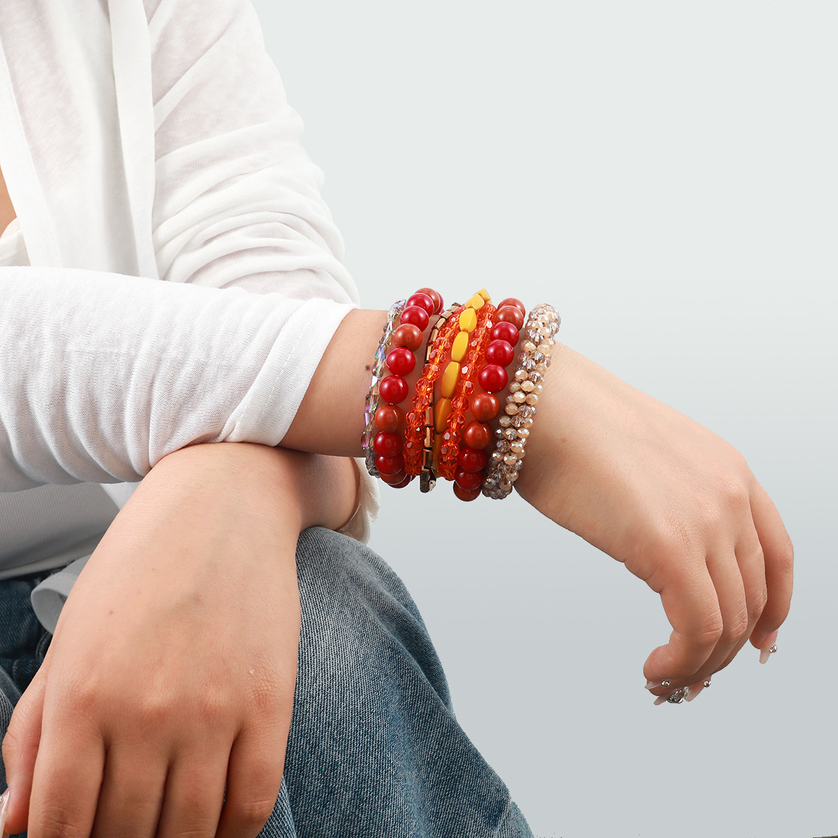 2025 New ZAA Layered Handmade  - Ethnic Fashion Trends 2025 评论和价格