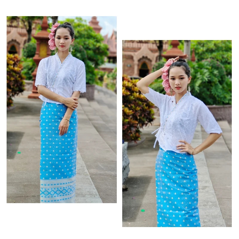 Women Thai Traditional Long Sk - Batik Sarong Wrap 评论和价格