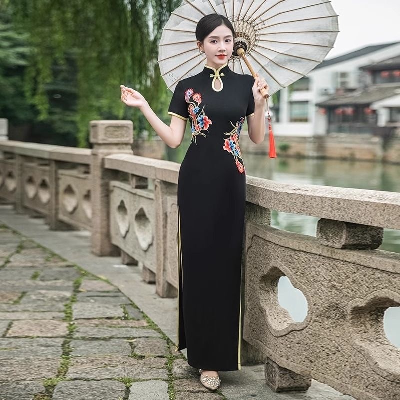 Women Traditional Vietnam Aoda - Ao Dai Vietnam Dress 评论和价格
