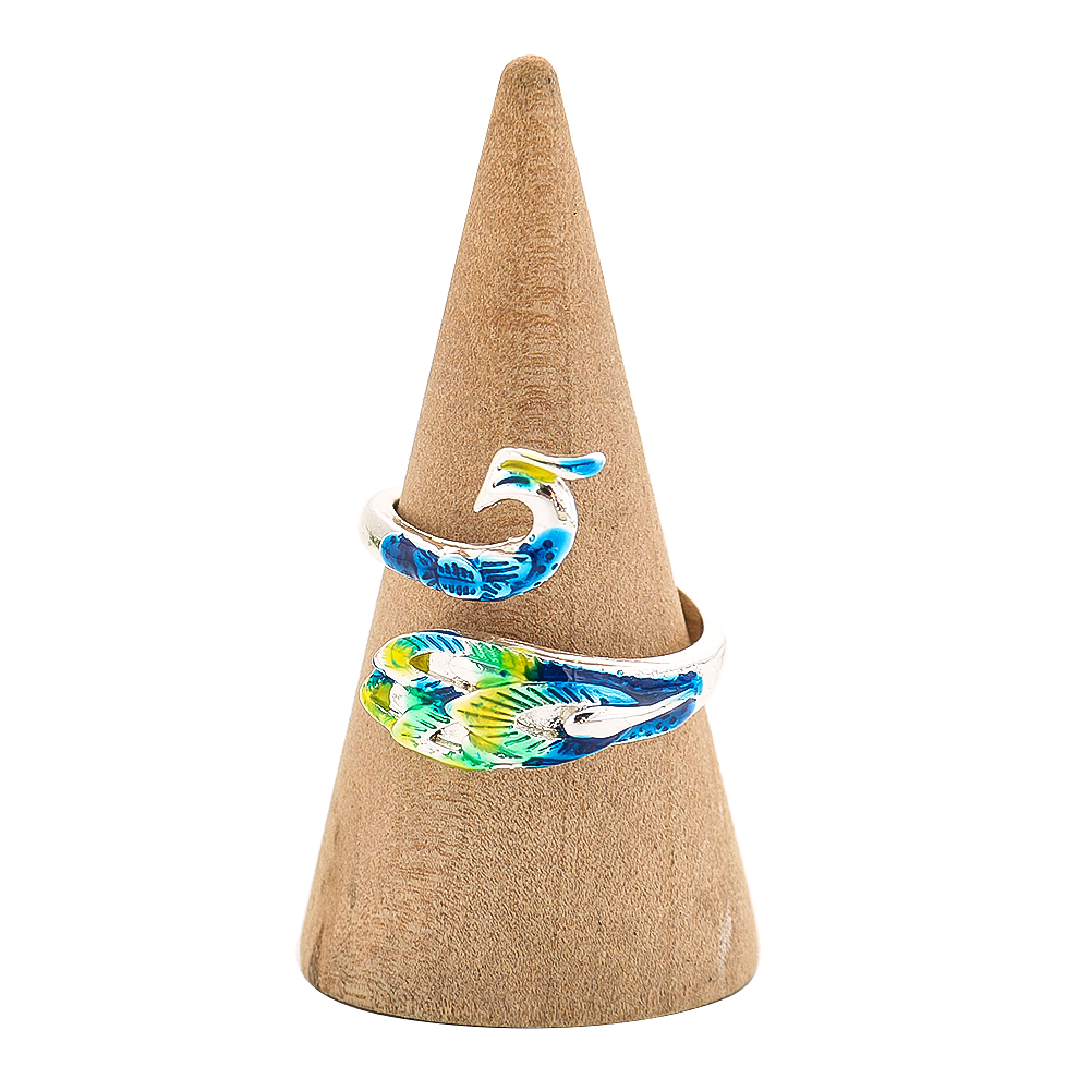 Ethnic Style Colorful Peacock  - Ethnic Fashion Images 评论和价格
