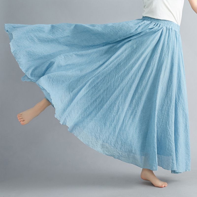 Large Size Cotton Linen Half S - Ethnic Fashion Walk 评论和价格