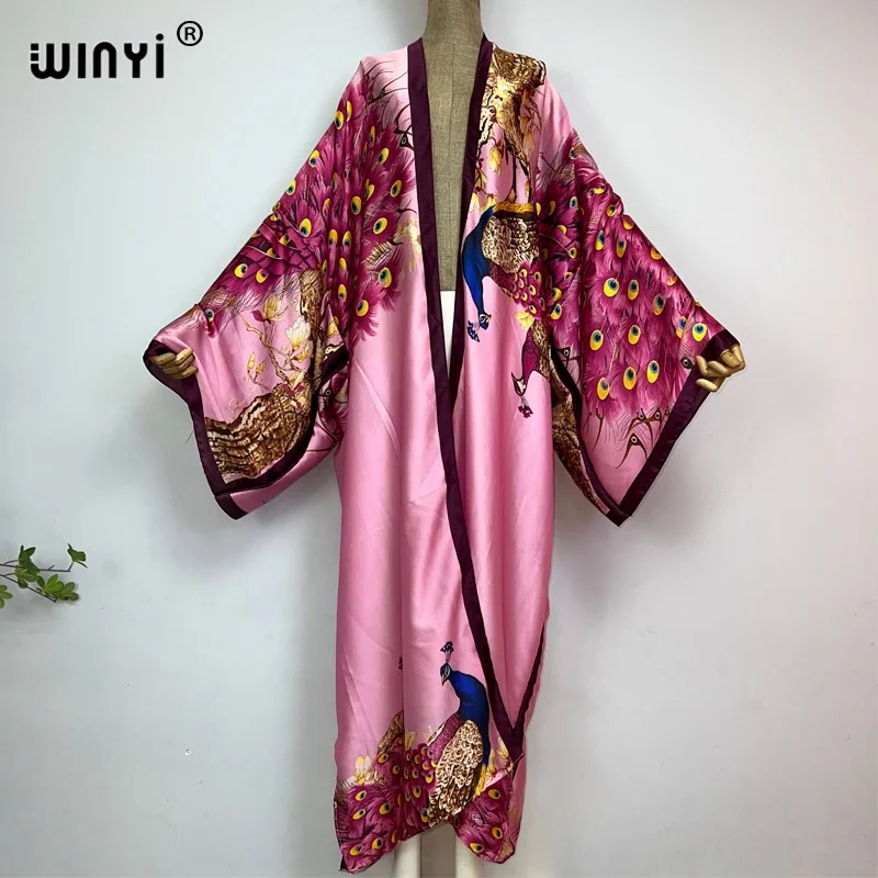 WINYI 2022 Summer Women Cardig - Kaftan Women Boho 评论和价格