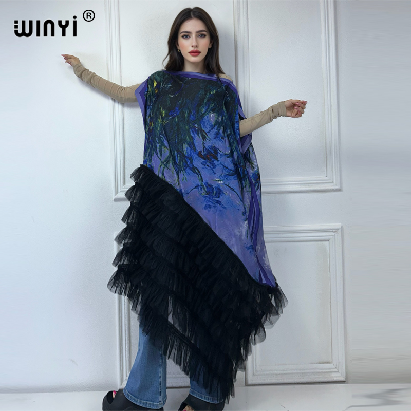 WINYI africa clothing plus siz - Kaftan Women Boho 评论和价格