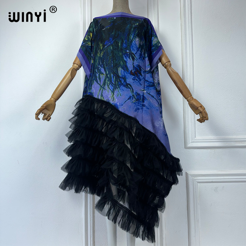 WINYI africa clothing plus siz - Kaftan Women Boho 评论和价格