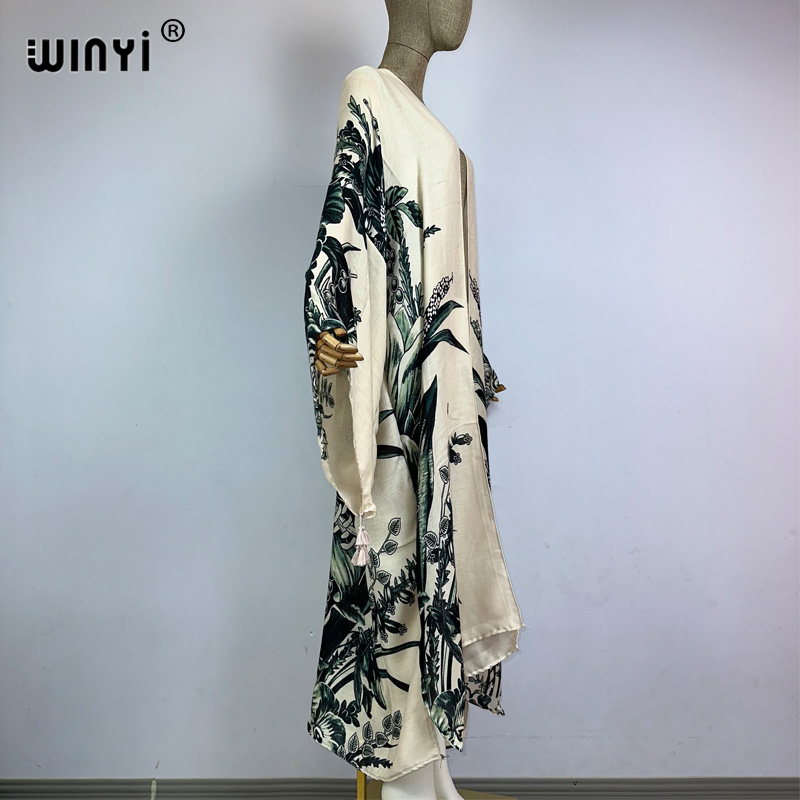 WINYI kimono Africa boho fashi - Kaftan Women Boho 评论和价格